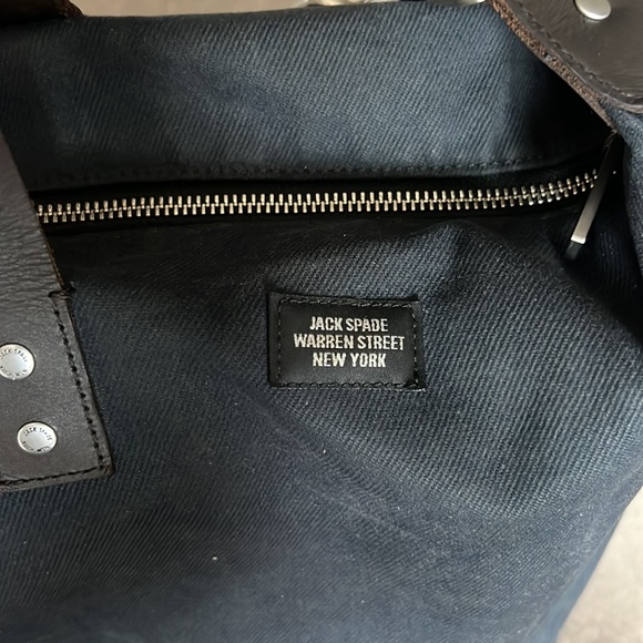 Jack Spade Bags Jack Spade Waxed Canvas Duffle Bag Poshmark